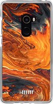 Xiaomi Mi Mix 2 Hoesje Transparant TPU Case - Magma River #ffffff