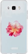 Samsung Galaxy J5 (2016) Hoesje Transparant TPU Case - Rouge Floweret #ffffff