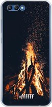 Honor 10 Hoesje Transparant TPU Case - Bonfire #ffffff