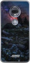 Motorola Moto G7 Hoesje Transparant TPU Case - Mystery #ffffff