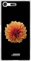 Sony Xperia XZ Premium Hoesje Transparant TPU Case - Butterscotch Blossom #ffffff