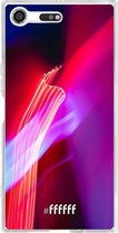 Sony Xperia XZ Premium Hoesje Transparant TPU Case - Light Show #ffffff