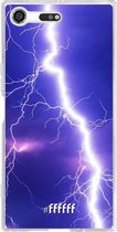 Sony Xperia XZ Premium Hoesje Transparant TPU Case - Thunderbolt #ffffff