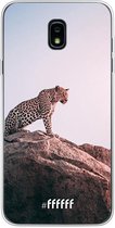Samsung Galaxy J7 (2018) Hoesje Transparant TPU Case - Leopard #ffffff