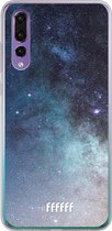 Huawei P30 Hoesje Transparant TPU Case - Milky Way #ffffff