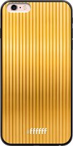 iPhone 6 Plus Hoesje TPU Case - Bold Gold #ffffff