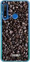 Huawei P20 Lite (2019) Hoesje Transparant TPU Case - Dark Roast #ffffff