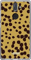 Nokia 8 Sirocco Hoesje Transparant TPU Case - Cheetah Print #ffffff