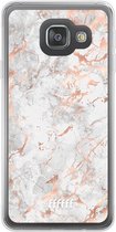 Samsung Galaxy A3 (2016) Hoesje Transparant TPU Case - Peachy Marble #ffffff