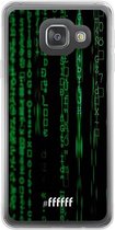 Samsung Galaxy A3 (2016) Hoesje Transparant TPU Case - Hacking The Matrix #ffffff