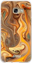 Samsung Galaxy A3 (2017) Hoesje Transparant TPU Case - Brownie Caramel #ffffff