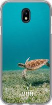 6F hoesje - geschikt voor Samsung Galaxy J7 (2017) -  Transparant TPU Case - Turtle #ffffff