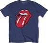 The Rolling Stones - Classic Tongue Kinder T-shirt - Kids tm 6 jaar - Blauw