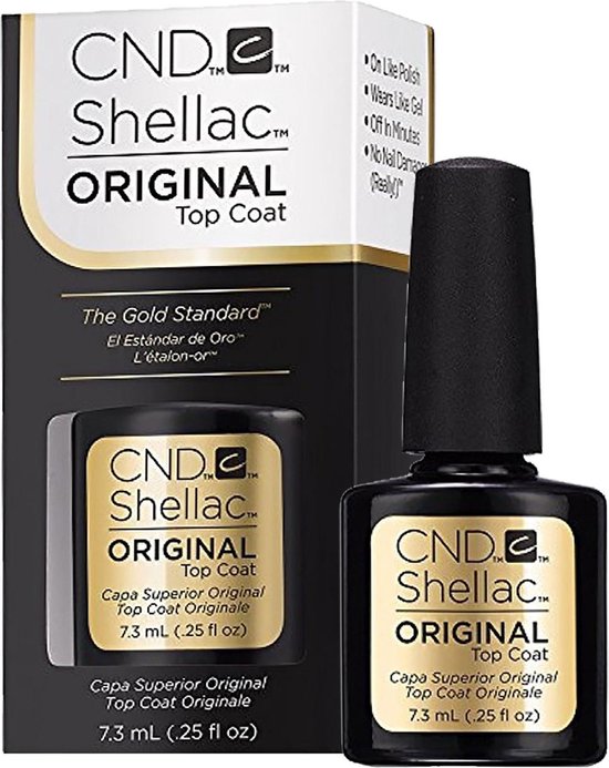 CND - Colour - Shellac - Top Coat - 7,3 ml - Cnd
