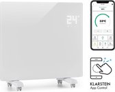 Klarstein Bornholm Single Smart Convector - elektrische kachel 2 standen 500/1000 watt - verwarming - Bediening via app / WiFi - ECO-modus - timer - afstandsbediening