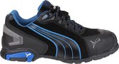 PUMA Rio Black Low 642750-43 Chaussures de sécurité S3 Pointure (EU): 43 noir, bleu 1 pc(s)