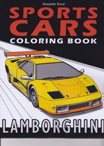 Sports Cars Coloring Book Lamborghini - Alexander Duval - Kleurboek voor volwassenen