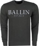 Ballin Heren Sweater met 3D Reliëf opdruk - Maat S