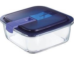 Lunch Box Hermétique Luminarc Easy Box Glas Bicolore (1,22 L)