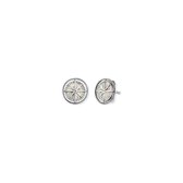 Engelsrufer - Oorstekers - Gerhodineerd Sterling Zilver - ERE-WINDROSE-ENP-ZI
