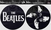 The Beatles Platenspeler Slipmat Drop T Logo & Faces Zwart