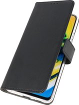 Booktype Telefoonhoesjes - Bookcase Hoesje - Wallet Case -  Geschikt voor Huawei P40 Lite - Zwart