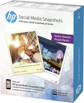 HP Social Media Snapshots - Zachtglanzend - 100 x 130 mm - 265 g/m² - 25 vellen