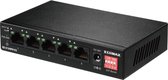 Edimax ES-5104PH V2 Netwerk Schakelaar 10/100 Mbit