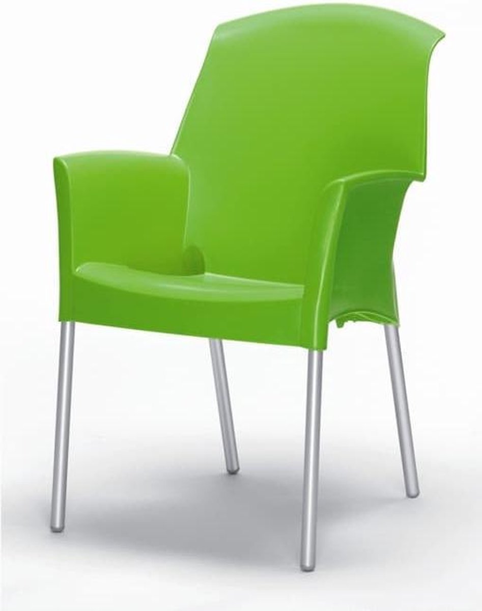 Kantinestoelen of tuinstoel Design recyclebaar Antraciet