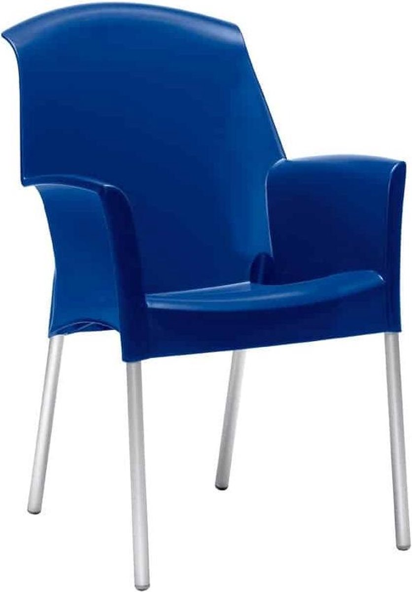 Kantinestoelen of tuinstoel Design recyclebaar Blauw