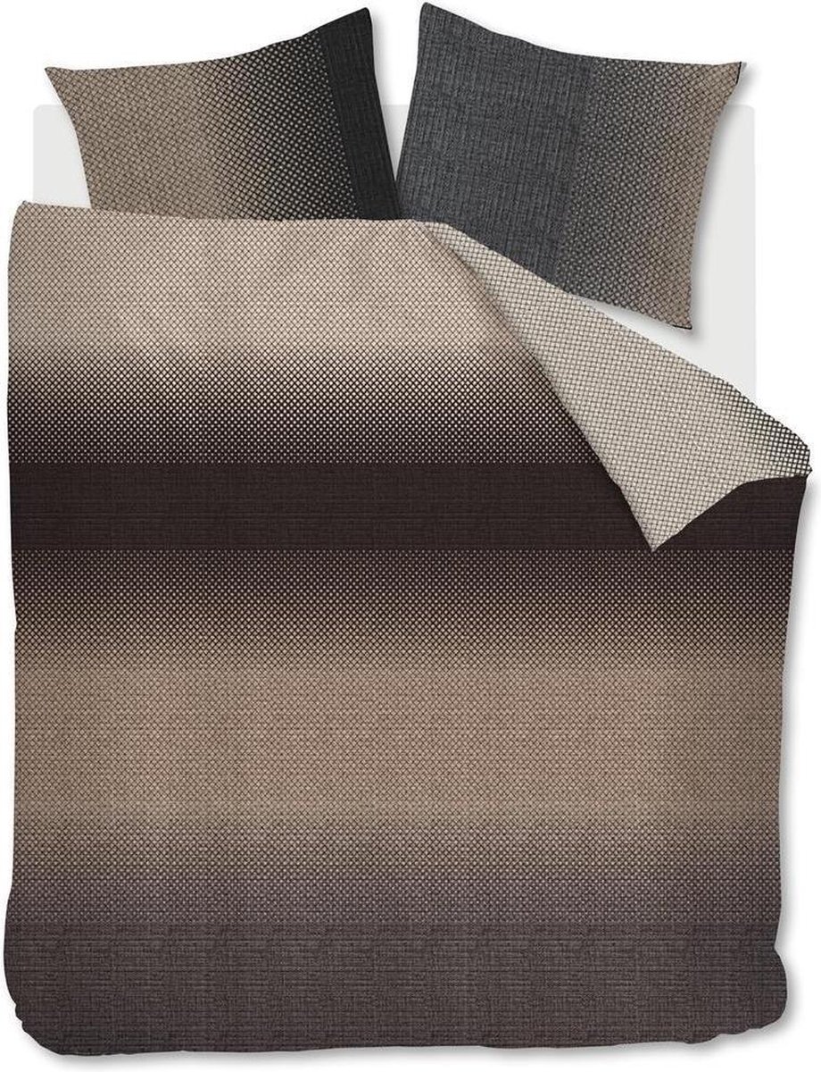 Beddinghouse Duco Dekbedovertrek - Lits-jumeaux - 240x200/220 cm - Grijs