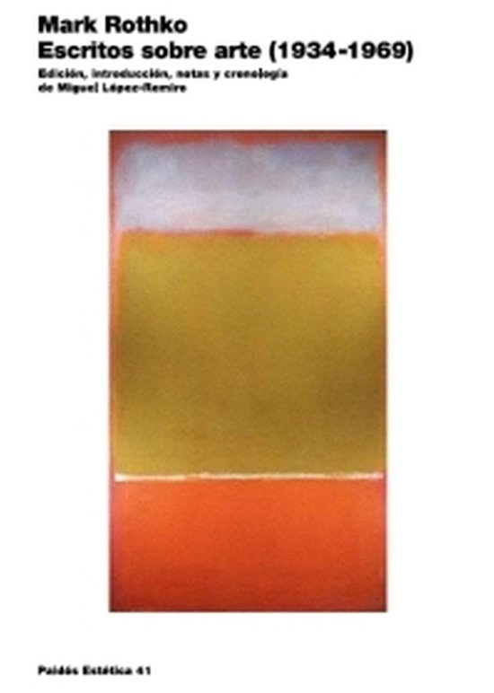 Estética - Escritos sobre arte (1934-1969) - cover