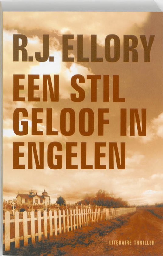 Cover van het boek 'Een stil geloof in engelen' van Roger Jon Ellory