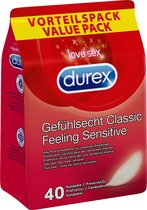 Bol.com Durex gevoelsechte condooms - Sensitive BigPack 40 condooms aanbieding
