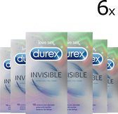 Durex Condooms Invisible 10st x6