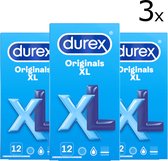 Durex Condooms XL Power - 3 x 12 stuks