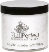Nail Perfect - Basic Acrylic Powder - Soft White - 25 gr