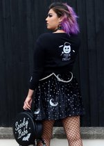 Collectif Abigail Trick Or Treat 50's Cardigan Zwart