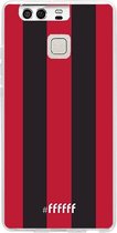 Huawei P9 Hoesje Transparant TPU Case - AC Milan #ffffff