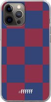 iPhone 12 Pro Max Hoesje Transparant TPU Case - FC Barcelona #ffffff
