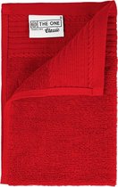 The One Towelling Gastendoek 30 x 50 cm Rood