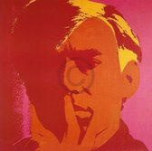 Andy Warhol - Self-Portrait 1966 Kunstdruk 66x66cm