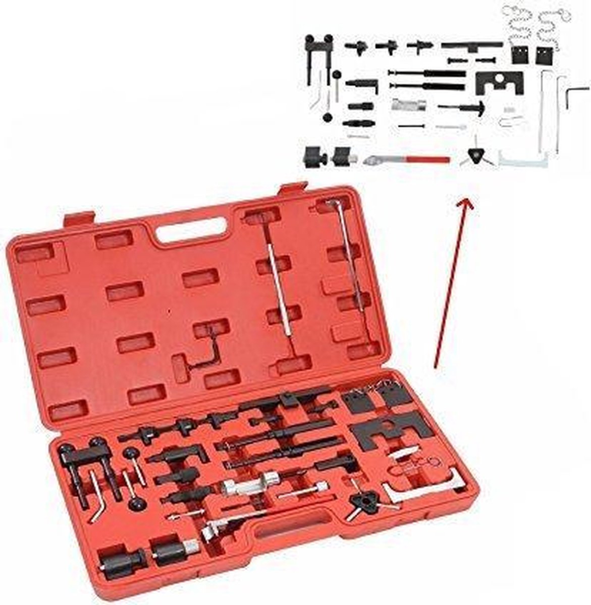 FreeTec 8 Pièces Outils De Réglage Moteur Compatible BMW N13 N18 F20 F30 Mini R55 R56 - Kit Chaîne De Distribution