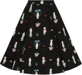 Collectif Matilde Carpe Diem 50's Swing Rok Zwart