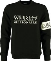 Mllnr millionaire zwarte sweater - Maat M