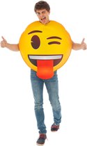 CHAKS - Knipoog Emoji kostuum voor volwassenen
