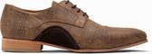 Paulo Bellini Dress Shoe Massa Suede Brown|Cognac