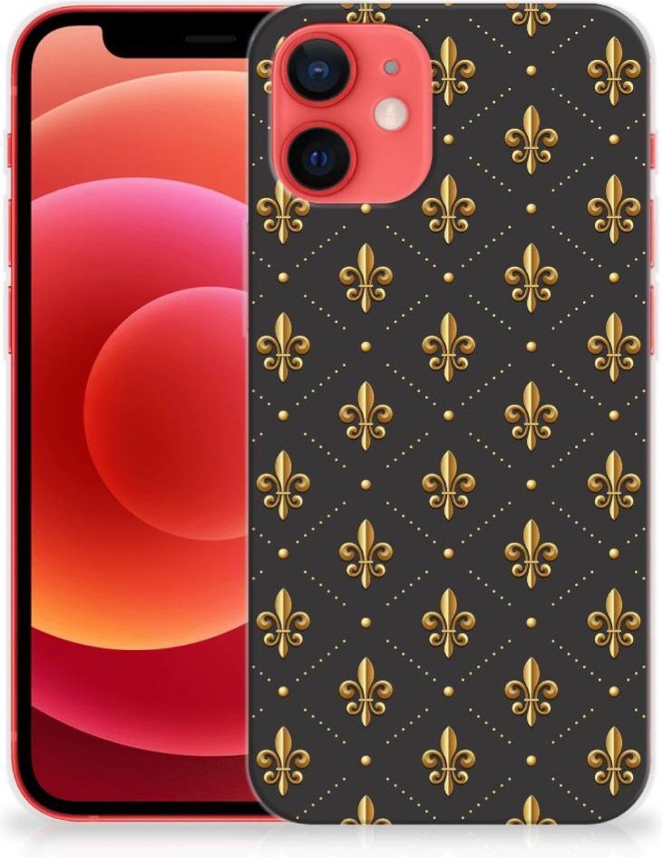 iPhone 12 Mini TPU bumper Franse Lelie