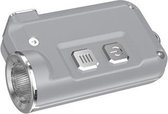 Nitecore Tini Sleutelhangerlamp oplaadbaar zilver
