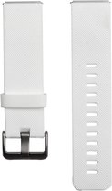 watchbands-shop.nl Bracelet en Siliconen - Fitbit Blaze - Wit - Grand